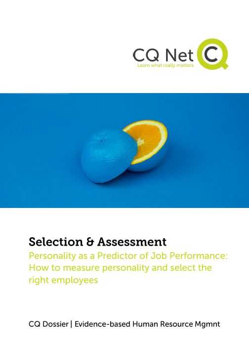 job performance